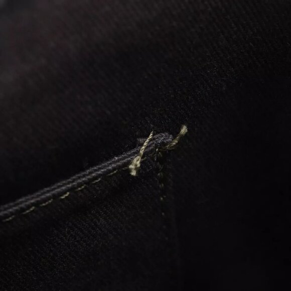 CELINE Macadam Handbag Brown canvas/Calfskin Women - Picture 16 of 16